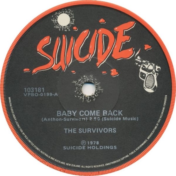 Baby Come Back B/W  Mr. Record Man