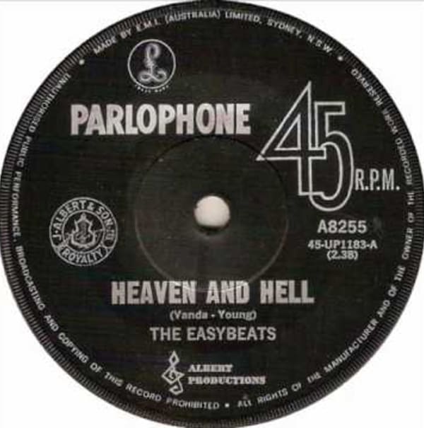 Heaven And Hell B/W Pretty Girl