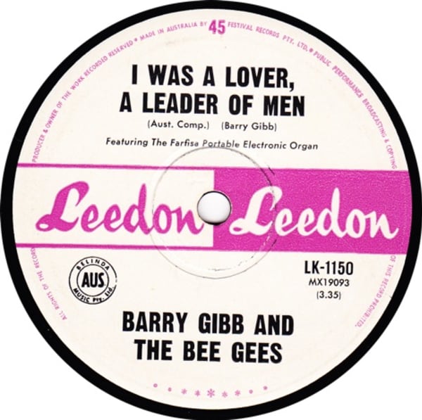 I Was A Lover, A Leader Of Men B/W And The Children Laughing 