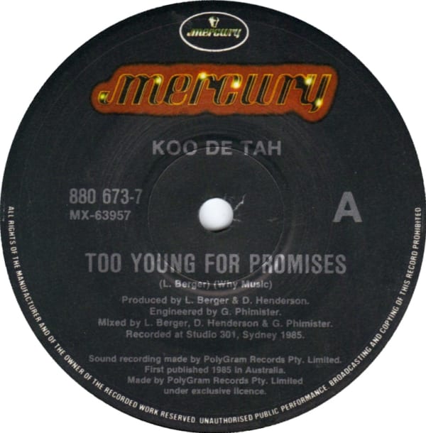 Too Young For Promises