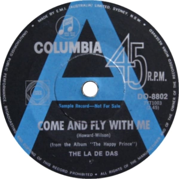 Come And Fly With Me B/W Swallow Little Swallow