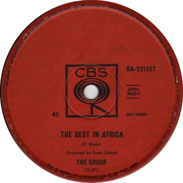 The Best In Africa B/W Gloria