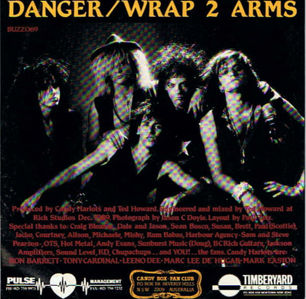 Danger B/W Wrap 2 Arms