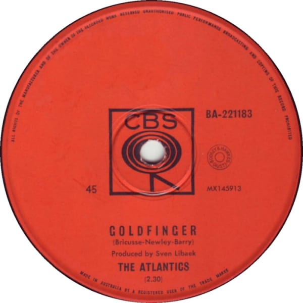 Goldfinger B/W Bumble Boogie
