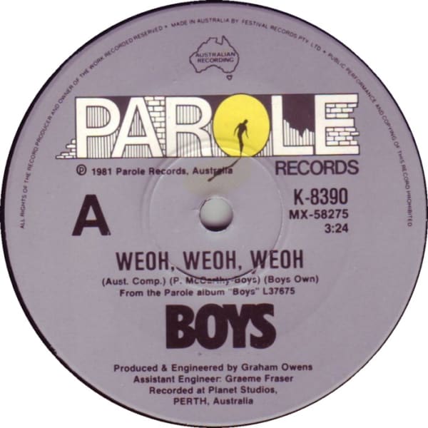 Weoh, Weoh, Weoh B/W One Way
