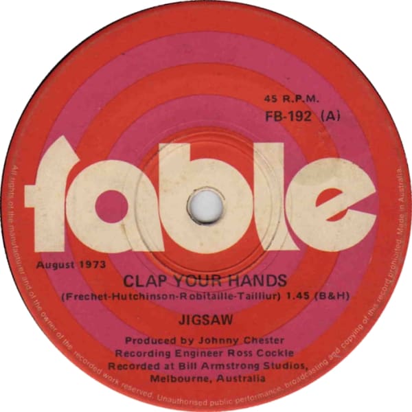 Clap Your Hands B/W Marilyn Jones