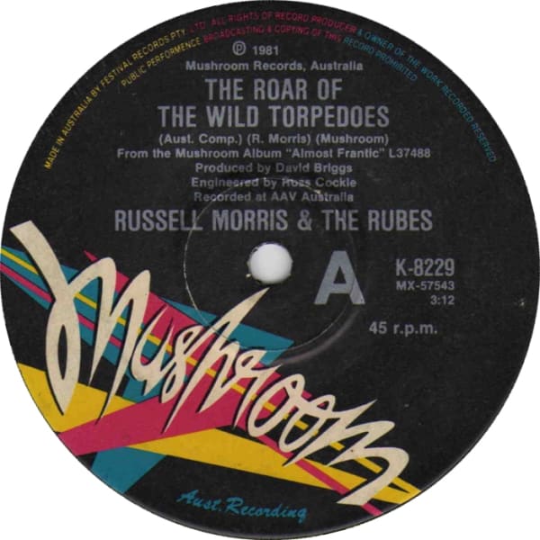 The Roar Of The Wild Torpedoes B/W Just Another One