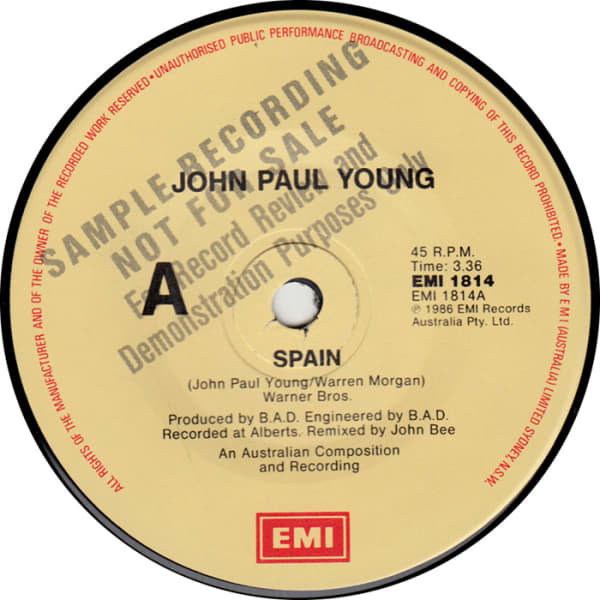 Spain B/W Money To Burn
