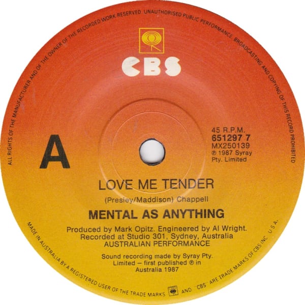 Love Me Tender