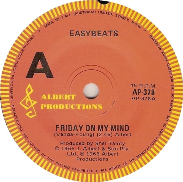 Friday On My Mind