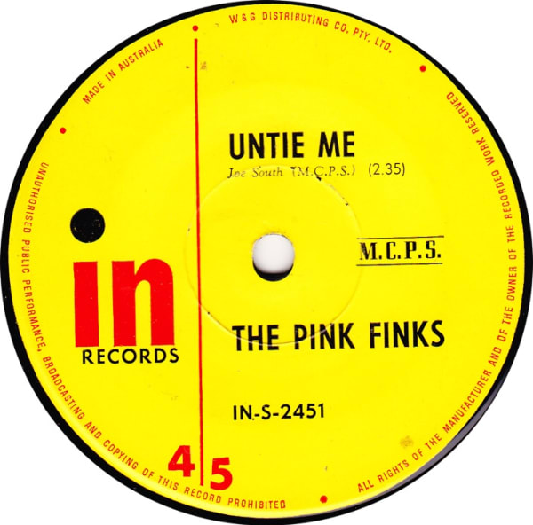 Untie Me B/W Nowhere To Run