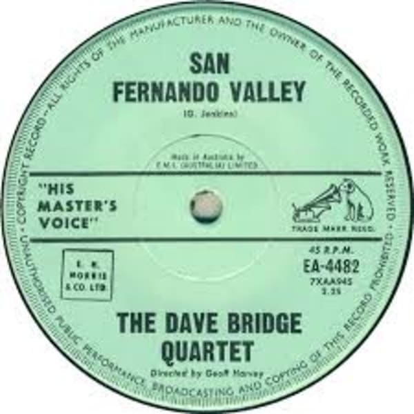San Fernando Valley B/W Town Hall Shuffle