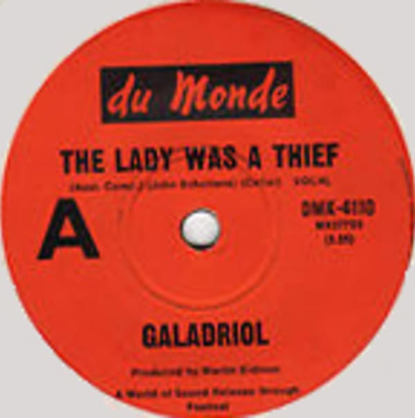 The Lady Was A Thief B/W Girl Of Seventeen