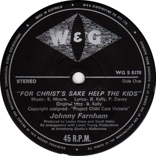 For Christ's Sake Help The Kids