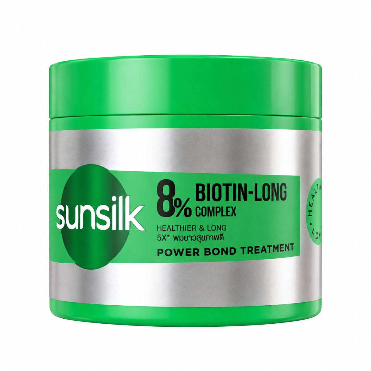 Sunsilk 8% Biotin Long Complex DamageHealthier & Long Power Bond Treatment 250ml in Green – Hair Care from Handpicked