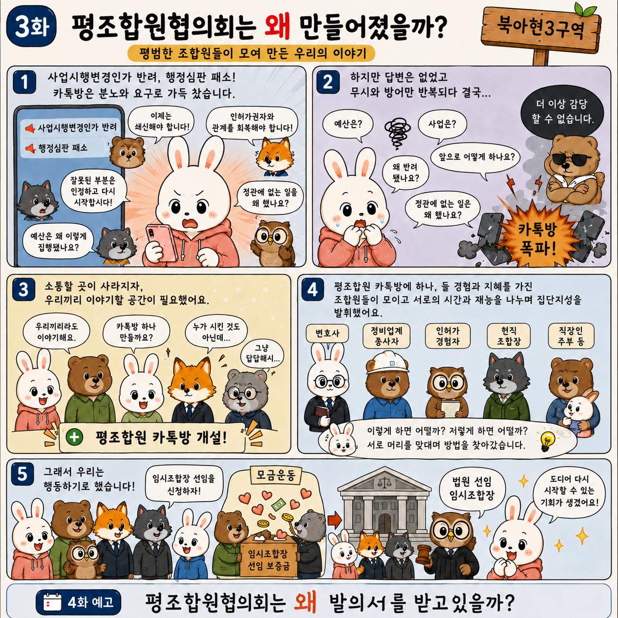 3화 — 평조합원협의회는 왜 만들어졌을까?