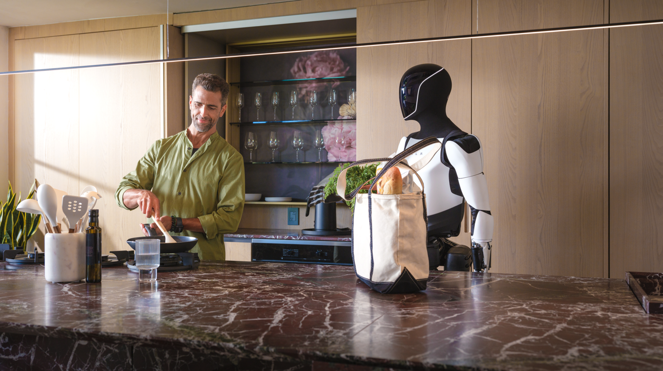 Tesla Optimus In the Kitchen