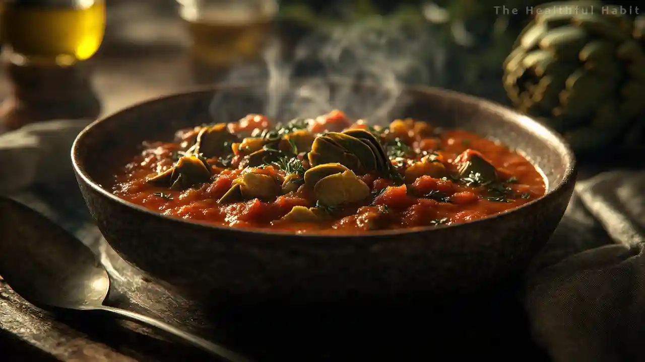 Italian Braised Artichokes