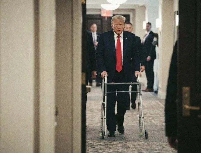 Donald Trump Using a Walker? Here's What We Actually Know
