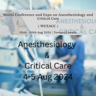 World Conference and Expo on Anesthesiology and Critical Care 2024