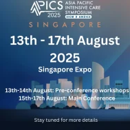 APICS 2025 - Asia Pacific Intensive Care Symposium APICS 2025 - Asia Pacific Intensive Care Symposium