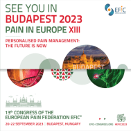 EFIC 2023 - 13th Congress of the European Pain Federation EFIC EFIC 2023 - 13th Congress of the European Pain Federation EFIC