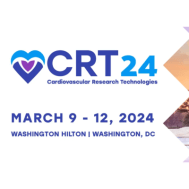CRT 24 - Cardiovascular Research Technologies 2024 CRT 24 - Cardiovascular Research Technologies 2024