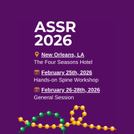 ASSR 2026: American Society of Spine Radiology 29th Annual Symposium ASSR 2026: American Society of Spine Radiology 29th Annual Symposium