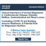 Clinical Importance and Biochemical Role of iMg in Cardiovascular Disease, Diabetes, and COVID-19 Clinical Importance and Biochemical Role of iMg in Cardiovascular Disease, Diabetes, and COVID-19