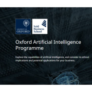 Oxford Artificial Intelligence Programme Oxford Artificial Intelligence Programme