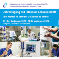 Swiss Society of Intensive Care Medicine Annual Congress 2021 Swiss Society of Intensive Care Medicine Annual Congress 2021