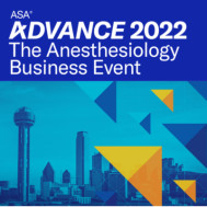 ASA ADVANCE 2022 ASA ADVANCE 2022