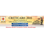 CRITICARE 2022: 28th Annual Conference of Indian Society of Critical Care Medicine CRITICARE 2022: 28th Annual Conference of Indian Society of Critical Care Medicine