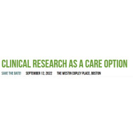 Clinical Research as a Care Option Clinical Research as a Care Option