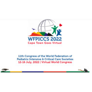 11th Congress of the World Federation of Pediatric Intensive & Critical Care Societies 11th Congress of the World Federation of Pediatric Intensive & Critical Care Societies