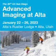 25th UC San Diego Advanced Imaging at Alta 25th UC San Diego Advanced Imaging at Alta