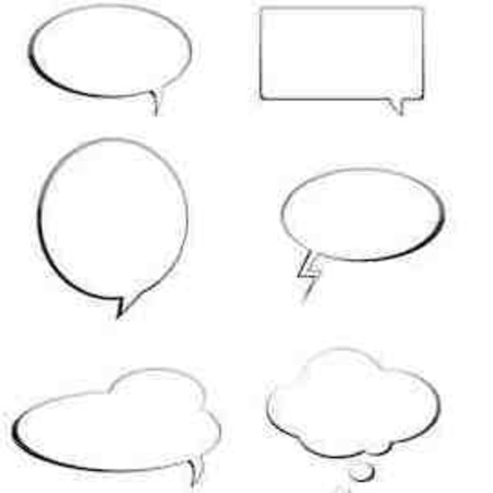 Speech bubbles