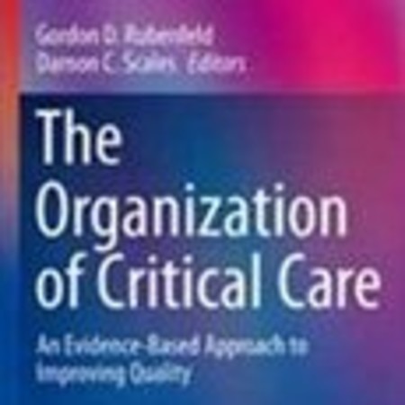 Book Review: The Organization of Critical Care