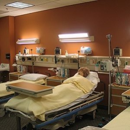 a hospital&#039;s acute care area