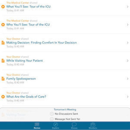 New App: Connecting Family with Loved Ones in ICU