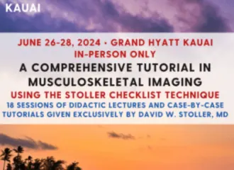 A Comprehensive Tutorial In Musculoskeletal Imaging 2024