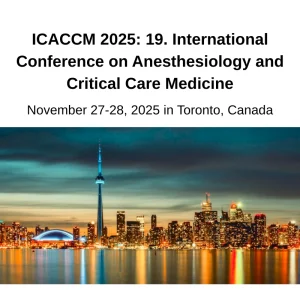 ICACCM 2025: 19. International Conference on Anesthesiology and Critical Care Medicine