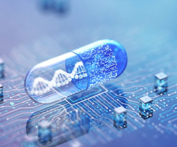 AI-driven digital pill with DNA on a microchip&nbsp;