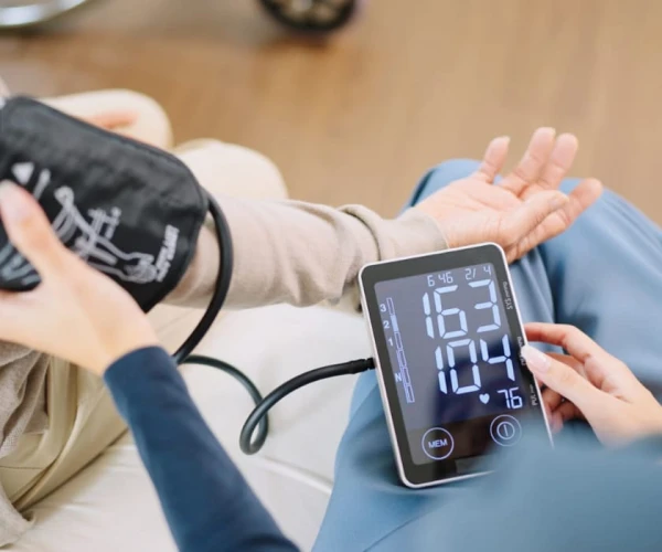 Human heart anatomy with fast foods. Unhealthy diet concept. 3d illustration