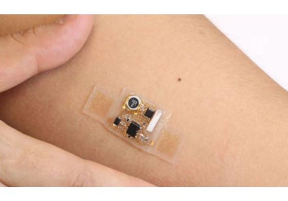 Stick It On: The Skin Patch For Electronic Health Monitoring 