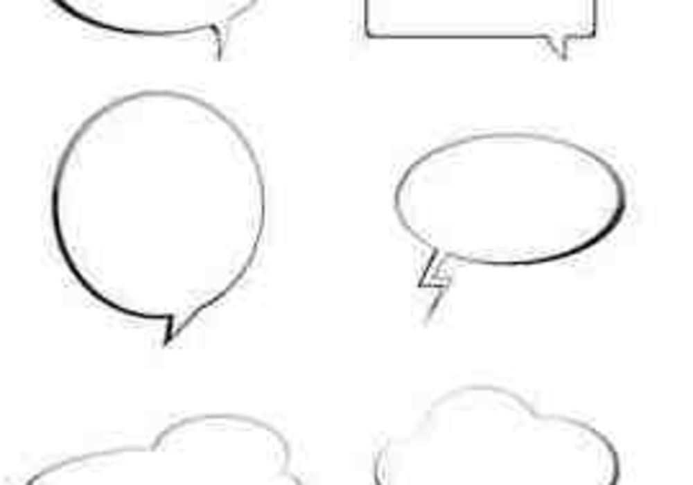 Speech bubbles