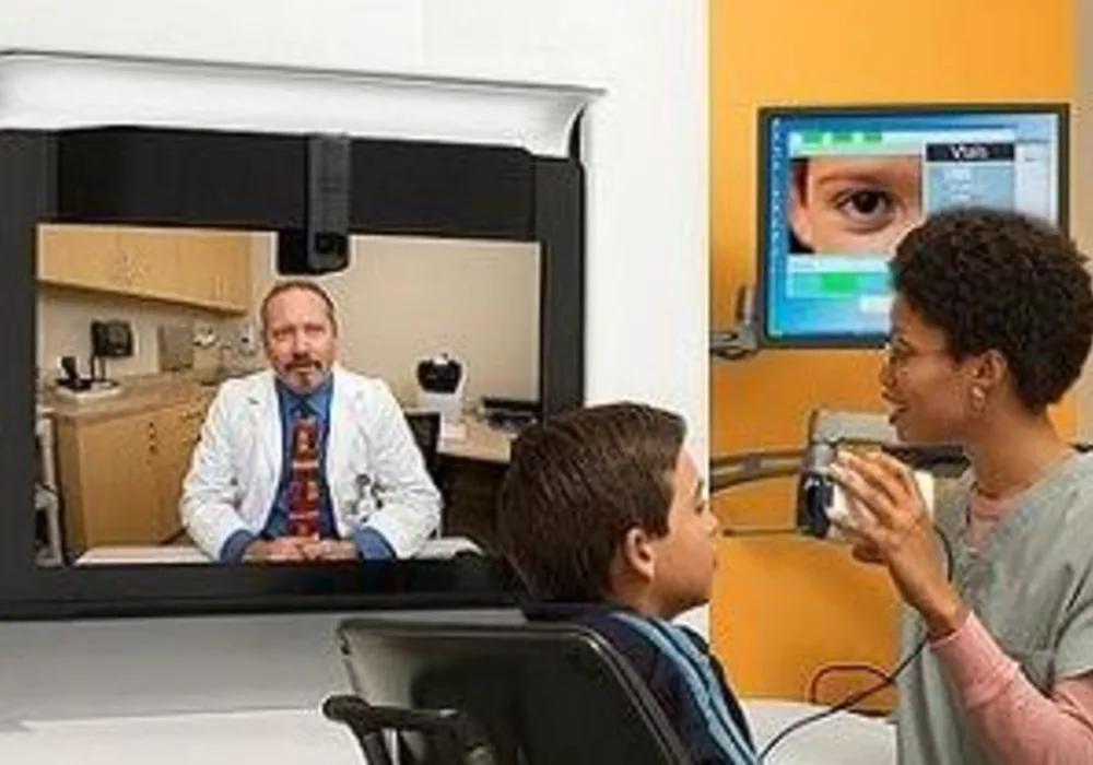 telehealth video consultation session