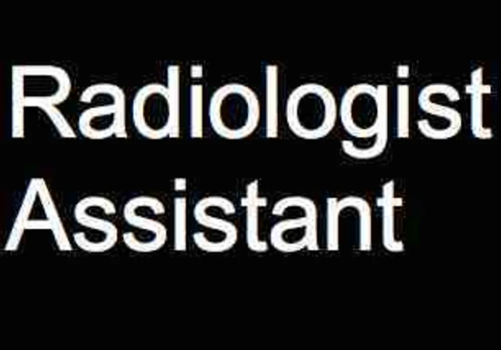 Radiologist assistants in words