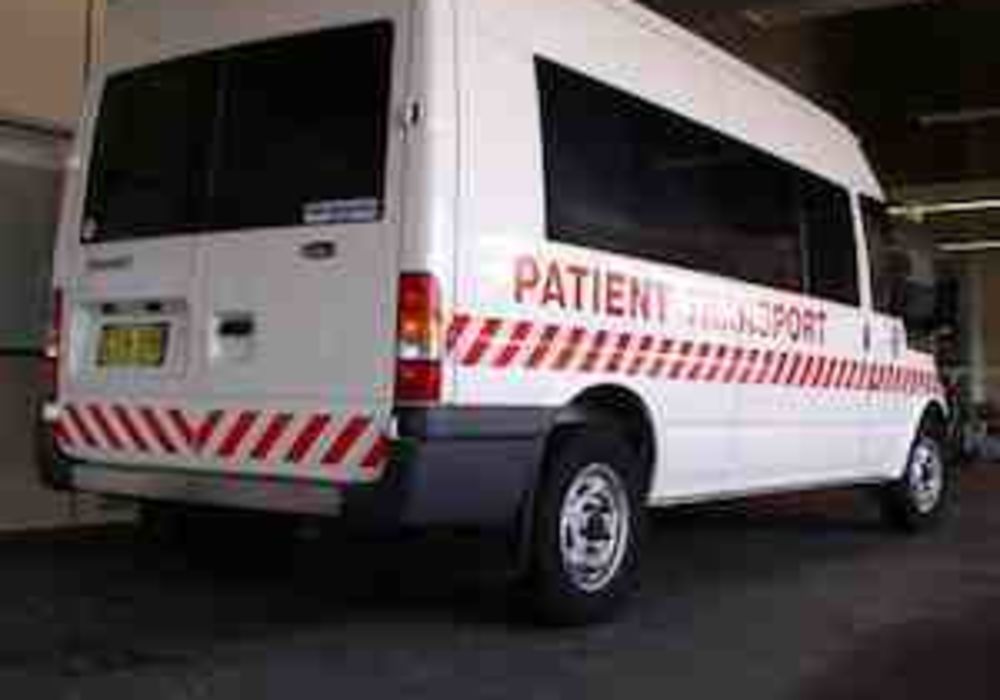 Patient transport ambulance