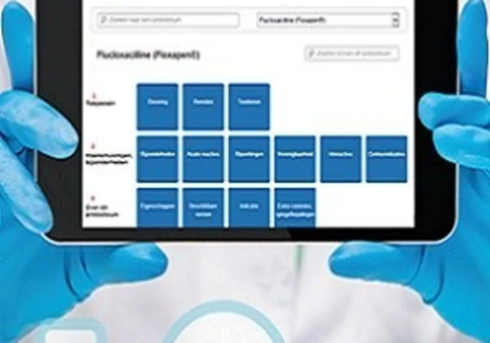 app on antibiotics use